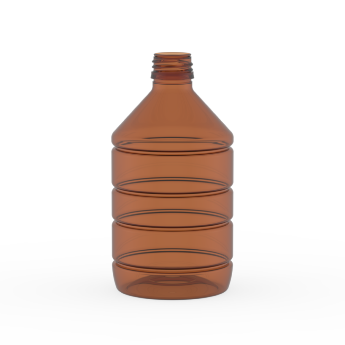 Ribbed Veral Amber 500ml